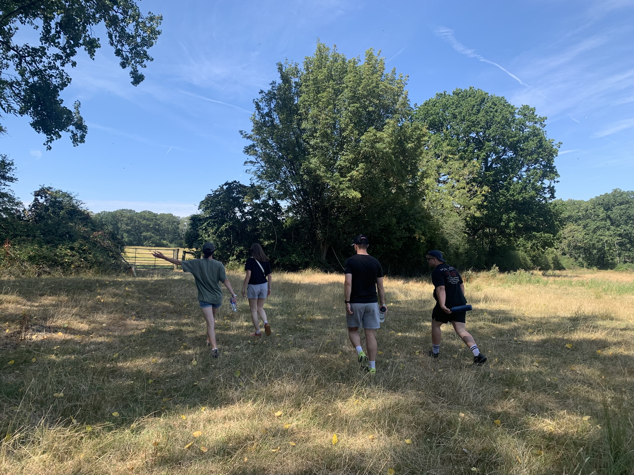 Climbing the hill