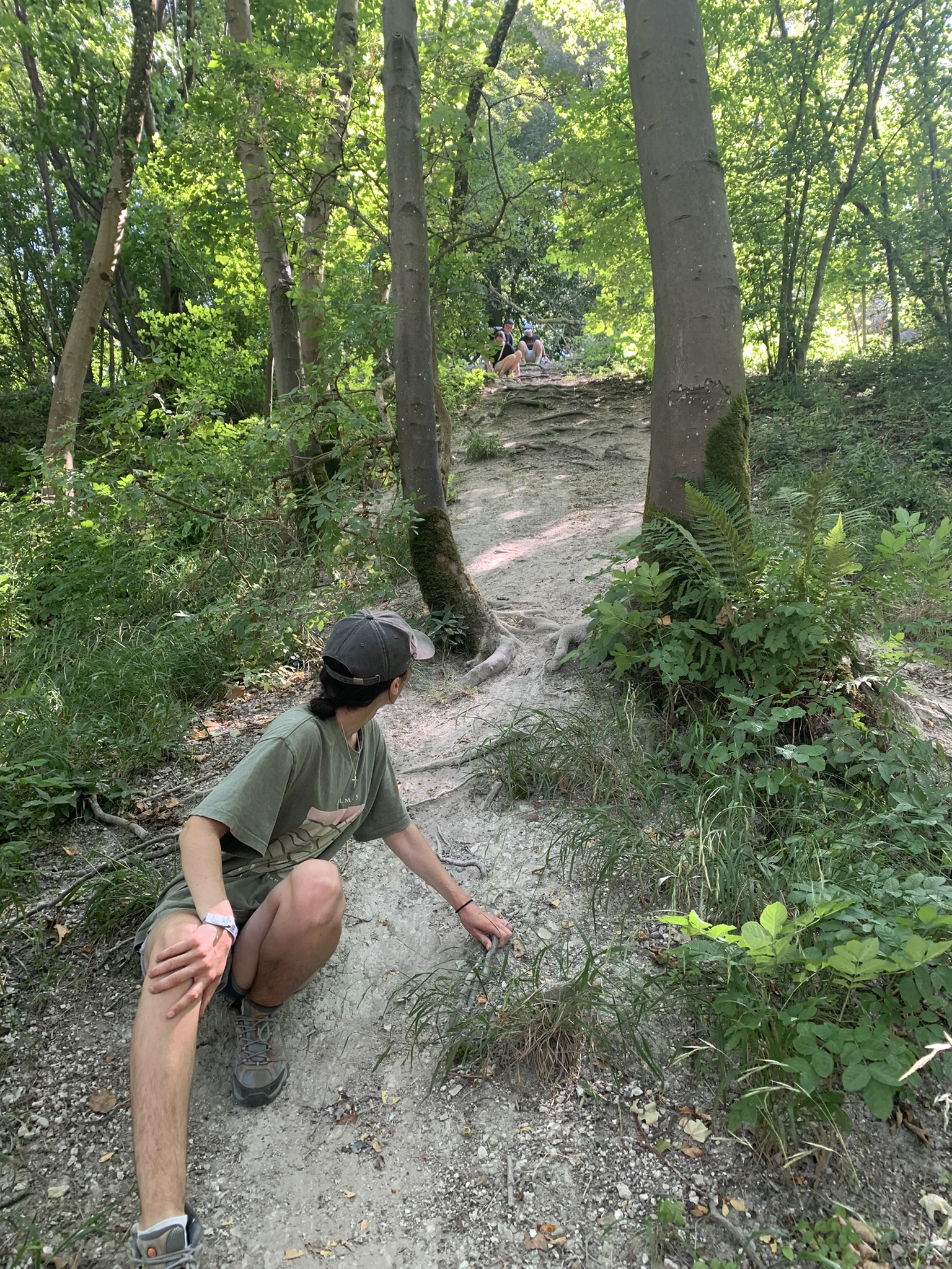 Climbing the hill
