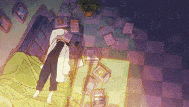 'Gif from the outro of Kaiju No. 8 S1'
